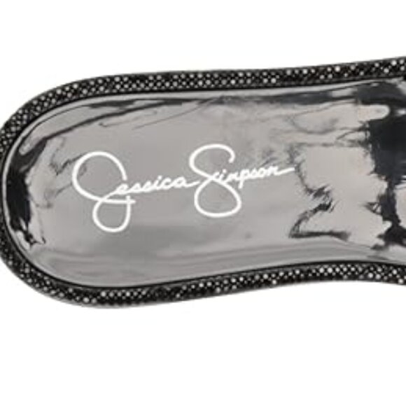 NWT JESSICA SIMPSON KASSIME 2 OPEN TOE RHINESTONE JELLY SANDALS - 7 - Picture 4 of 10